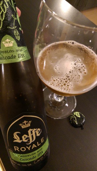 Cerveja Leffe Royale com Cascade - Receita de Viagem
