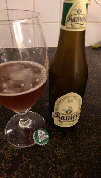 Cerveja belga Ramée Ambrée - Receita de Viagem