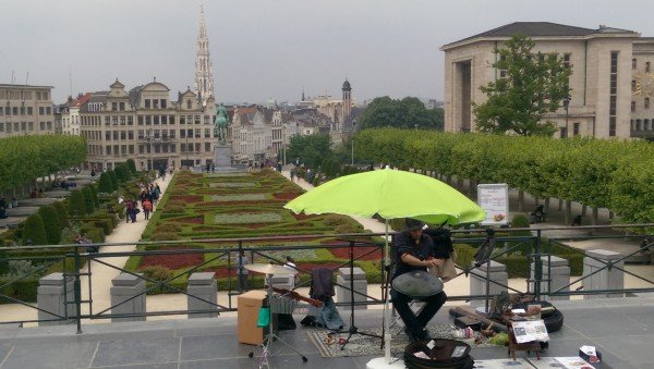 Mont des Arts Bruxelas - Receita de Viagem