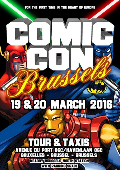 Comic Con Brussels - Receita de Viagem
